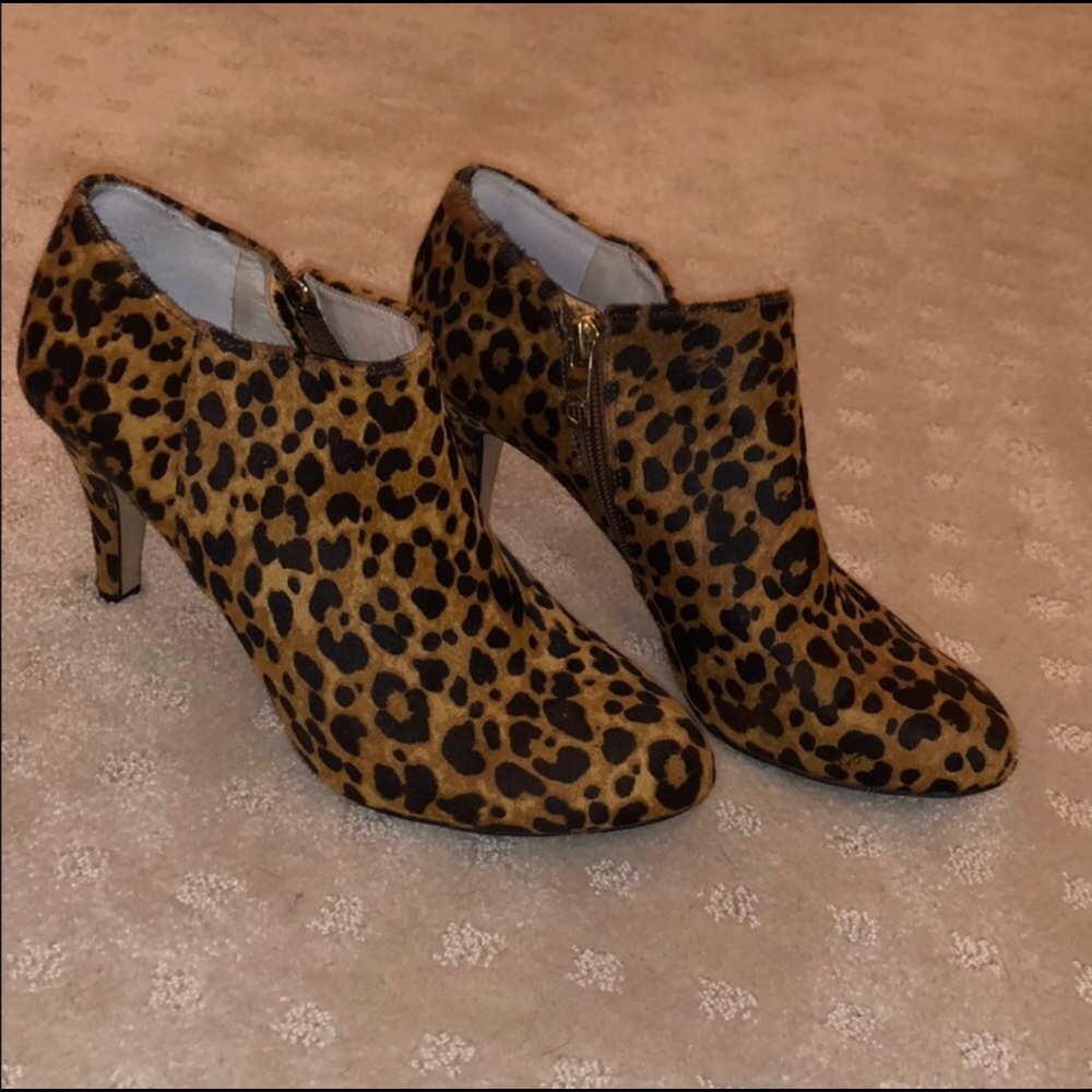 Leopard Boots